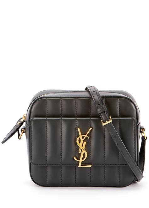 saint laurent vicky medium ysl monogram quilted camera bag|Saint Laurent Vicky Medium YSL Monogram Quilted Camera Bag.